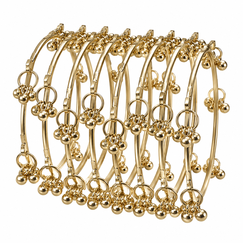 Leela Bangles - Gold
