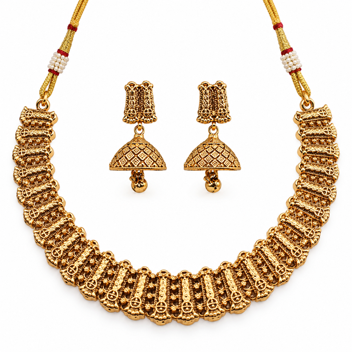 Indira Choker Necklace Set