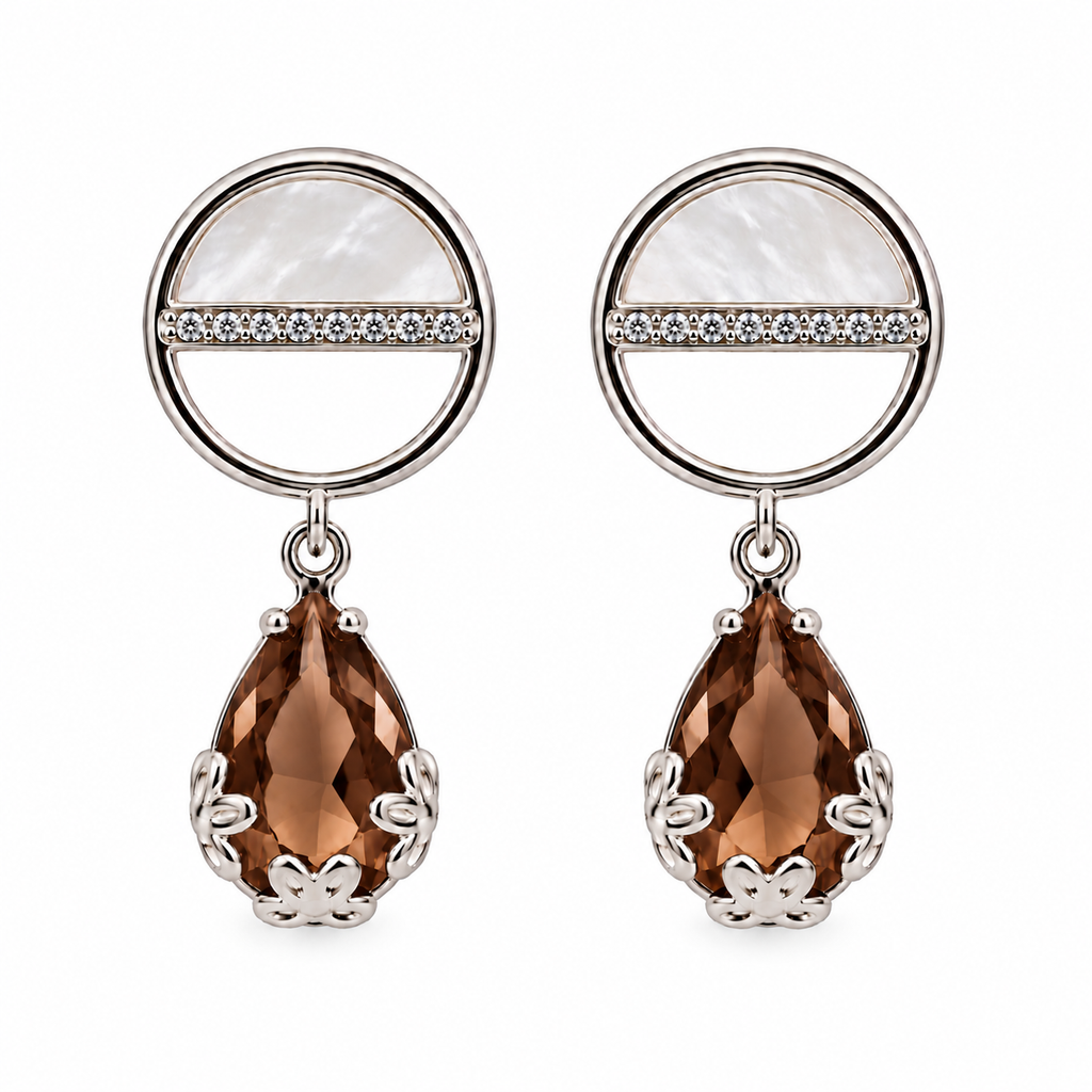 Kairavi Earrings - Brown