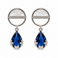 Kairavi Earrings - Navy Blue