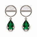 Kairavi Earrings - Emerald Green