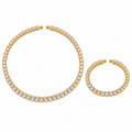 Amara Necklace Set - Gold