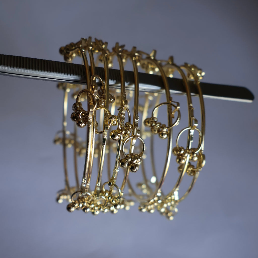 Leela Bangles - Gold