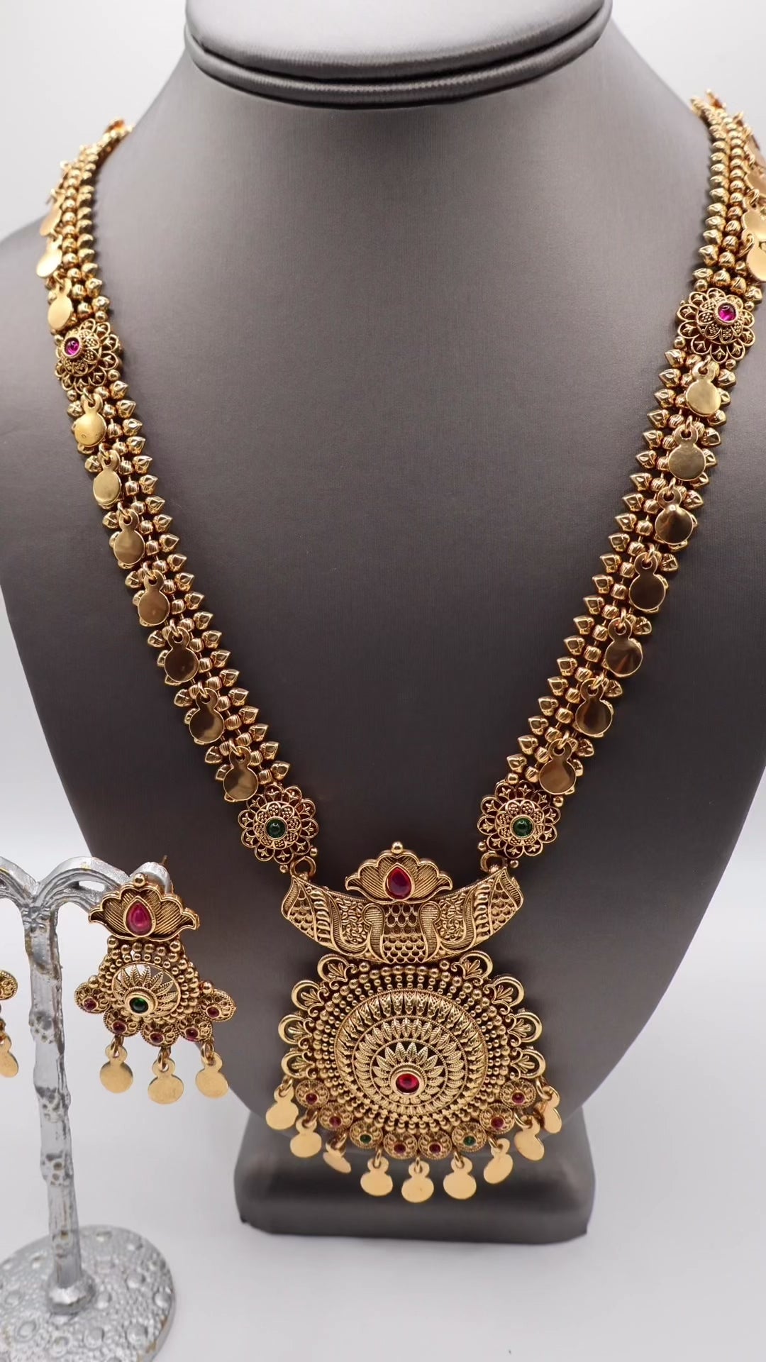Bhavini Necklace Set - Multicolor